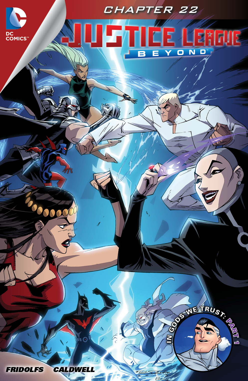Justice League Beyond #22 preview images