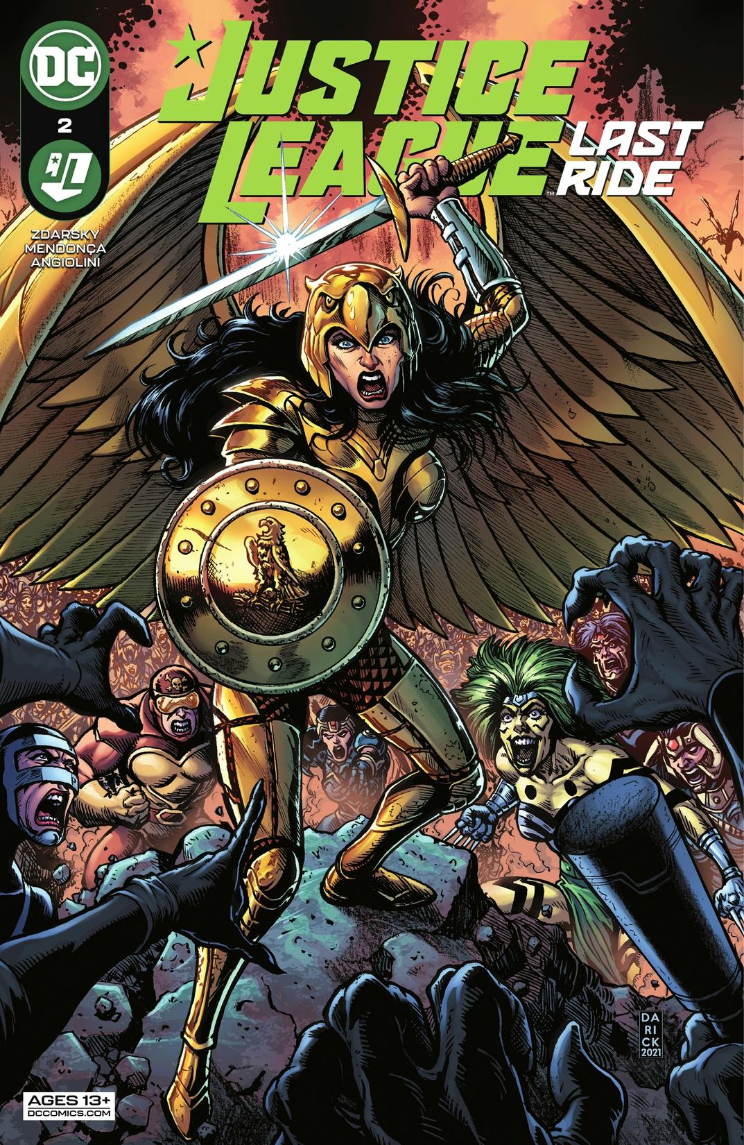 Justice League: Last Ride #2 preview images