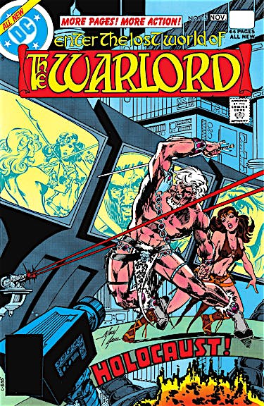 Warlord #15 preview images