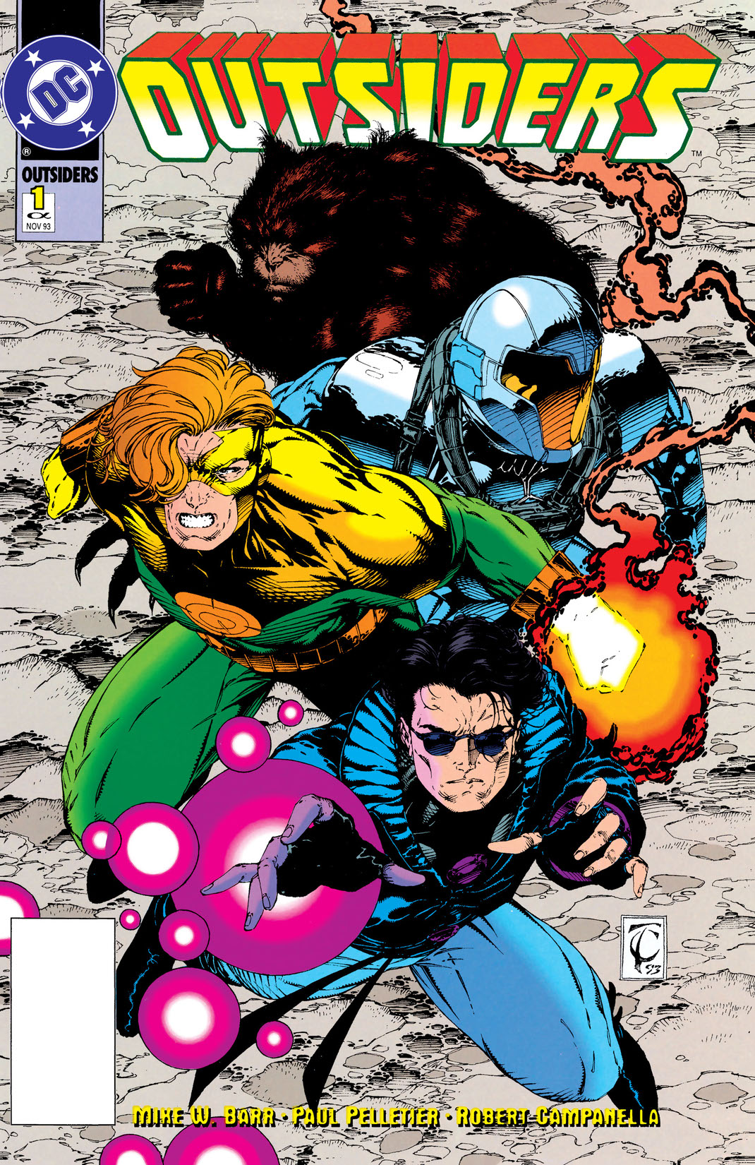 The Outsiders #1 November 1993 DC Comics 