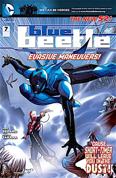 Blue Beetle (2011-) #7 preview images