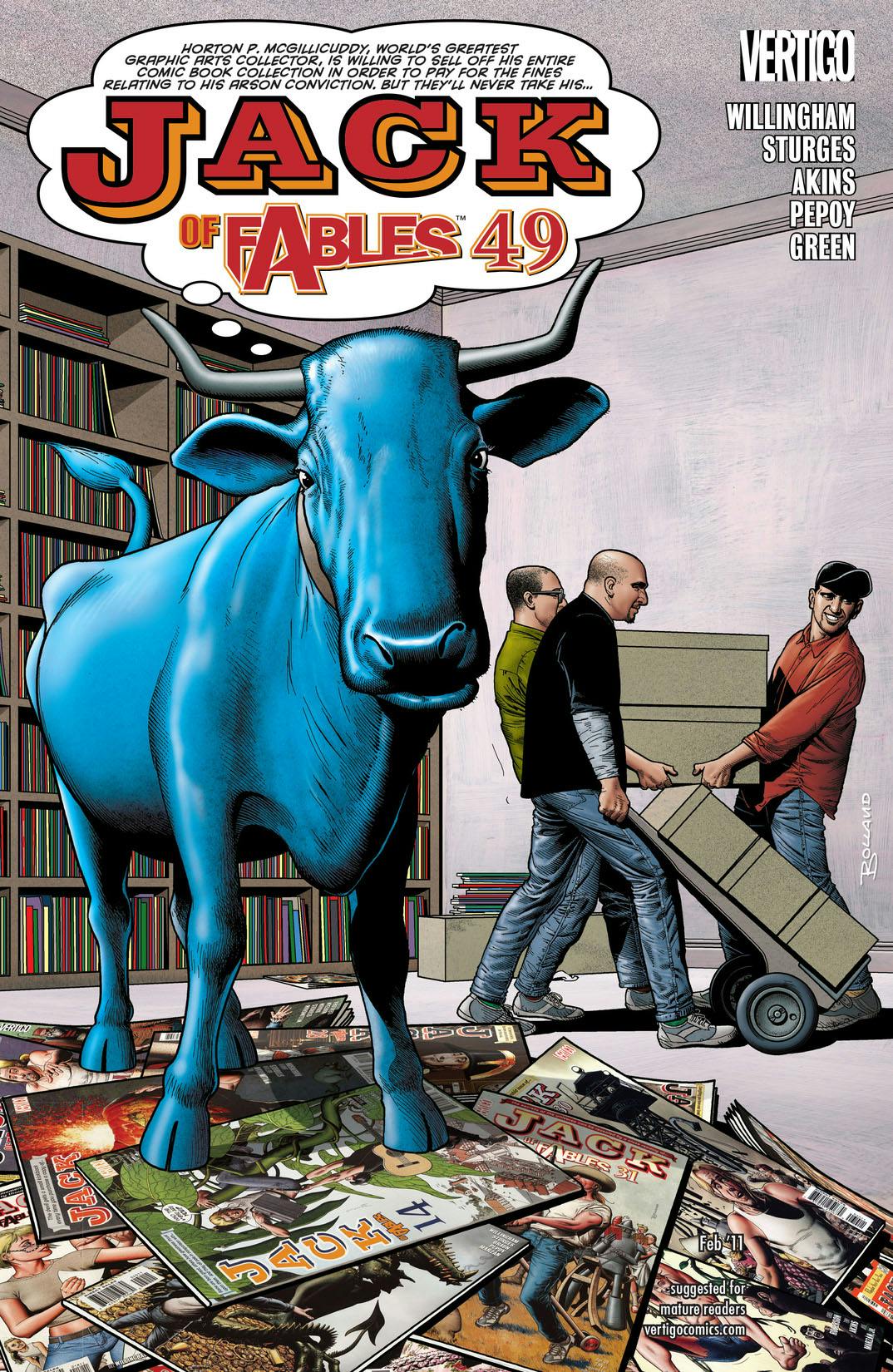 Jack of Fables #49 preview images