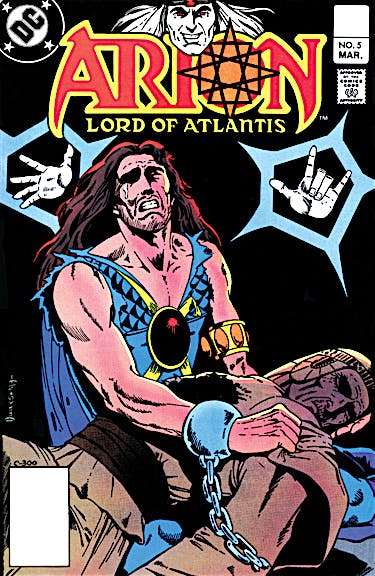 Arion, Lord of Atlantis #5 preview images