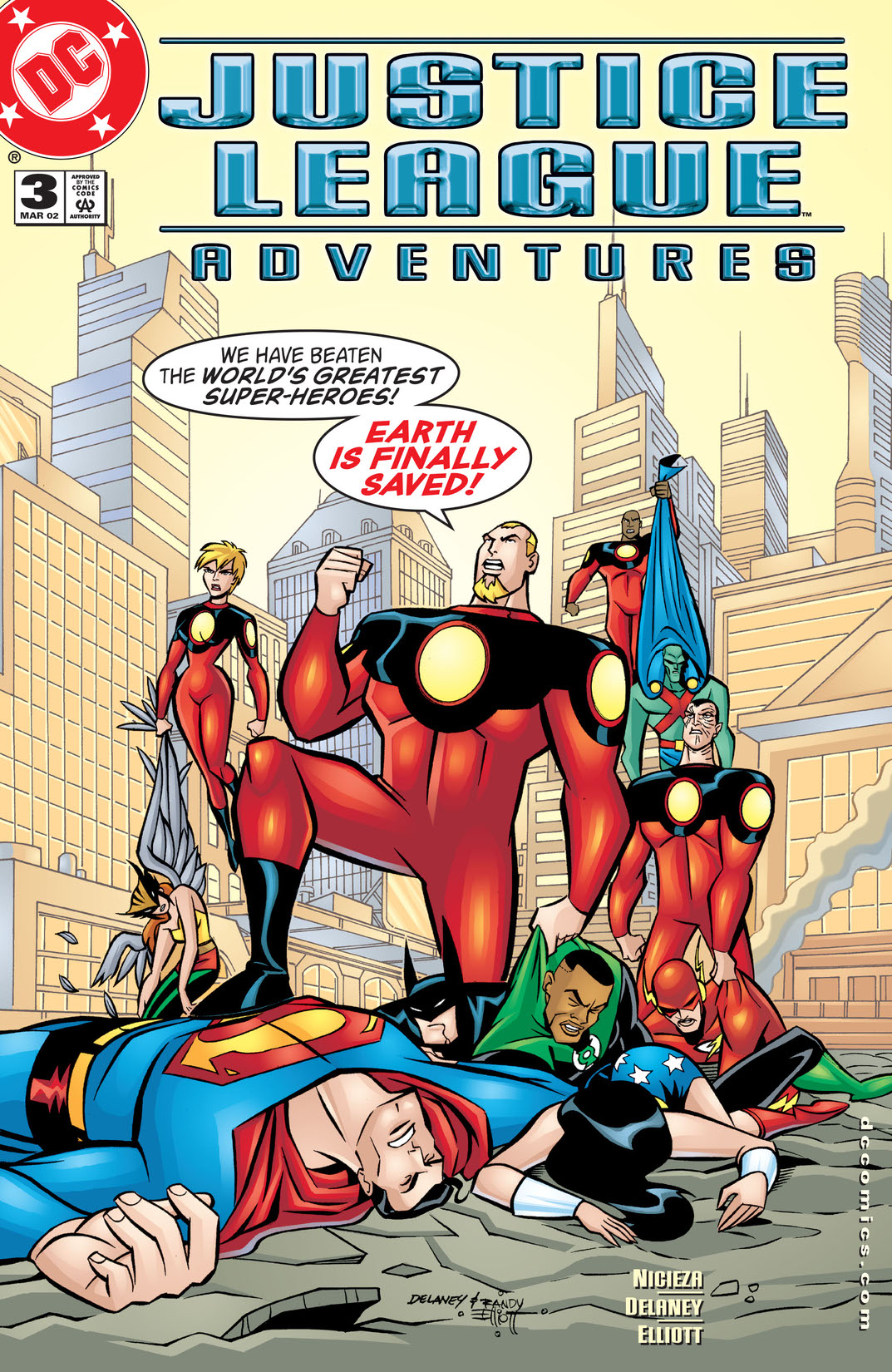 Justice League Adventures #3 preview images