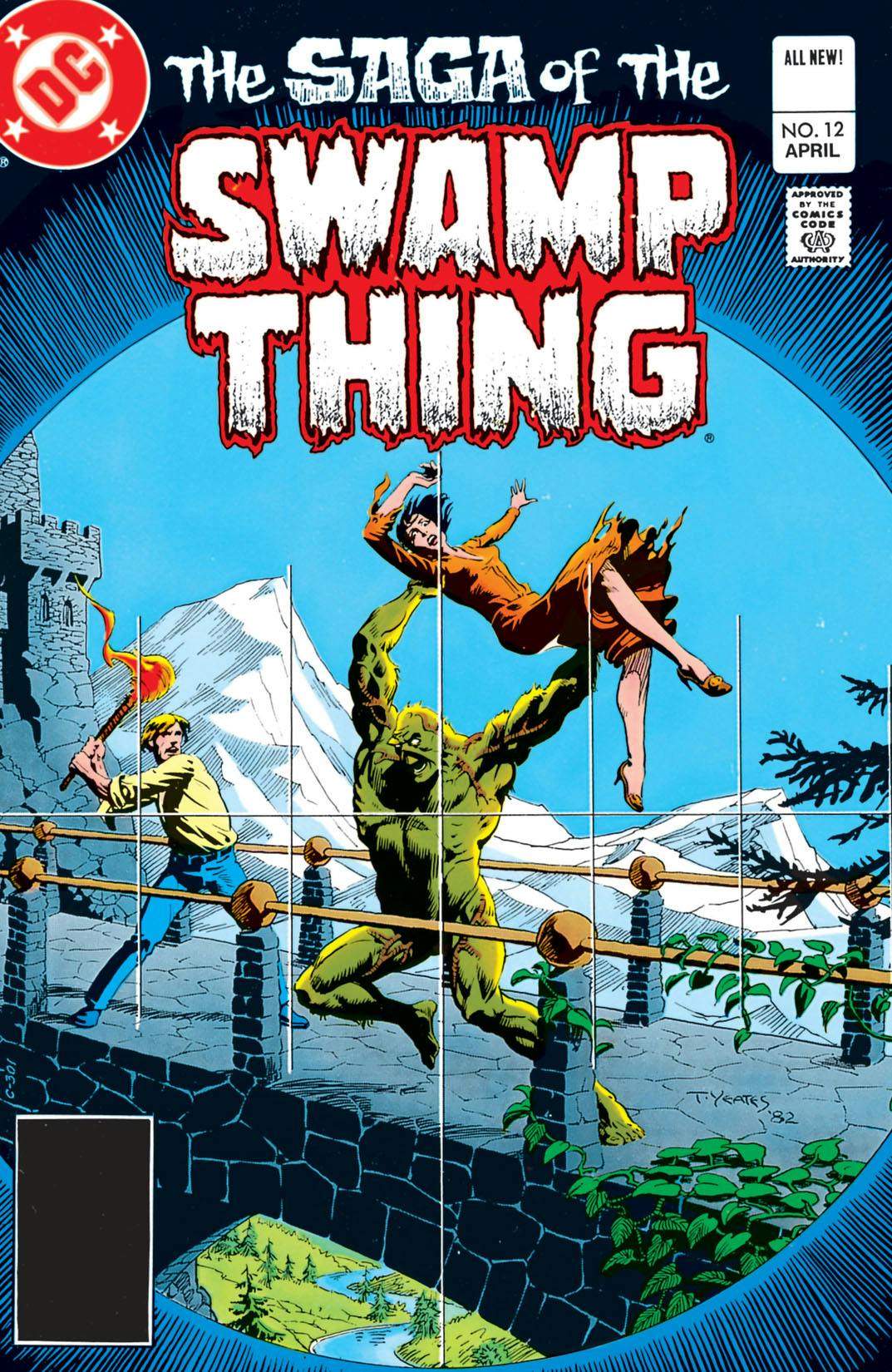 The Saga of the Swamp Thing (1982-) #12 preview images