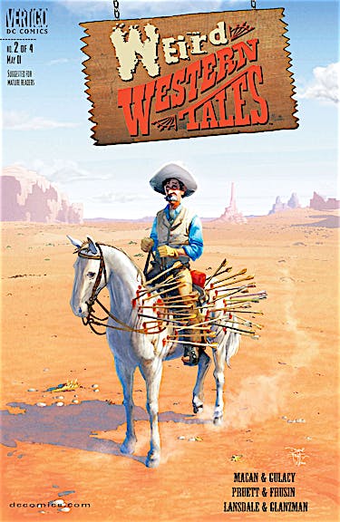 Weird Western Tales #2 preview images