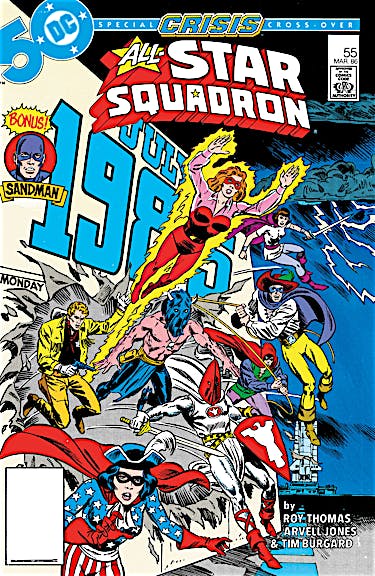 All-Star Squadron #55 preview images