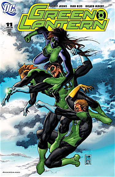 Green Lantern (2005-) #11 preview images