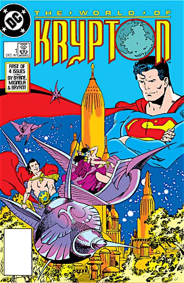 The World of Krypton #1 preview images