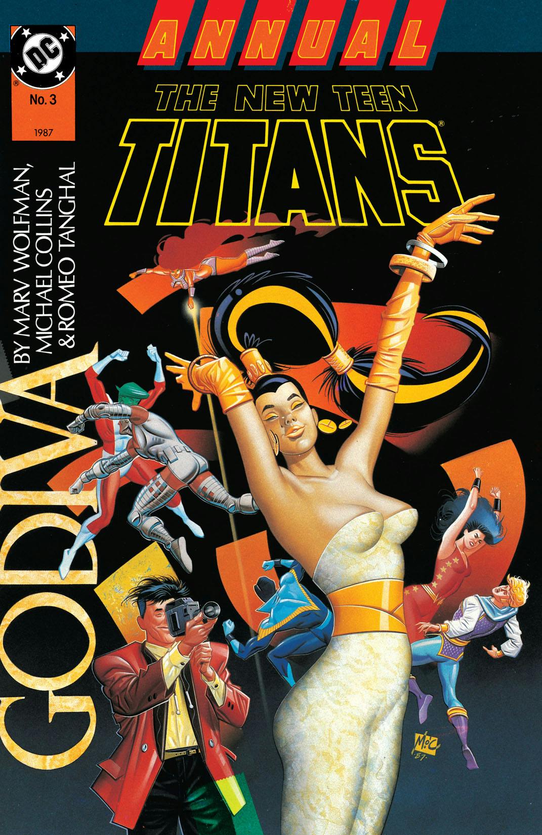 The New Teen Titans Annual #3 preview images