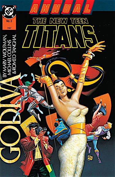 The New Teen Titans Annual #3 preview images