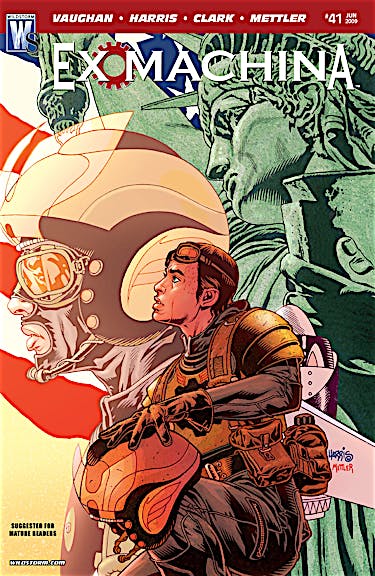 Ex Machina #41 preview images