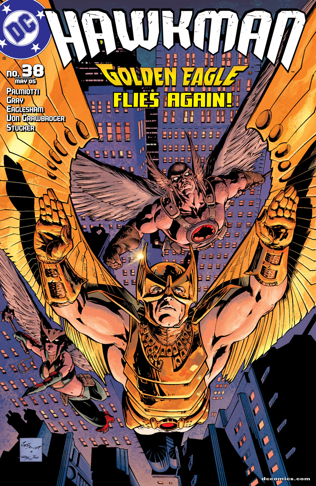 Hawkman (2002-) #38 preview images