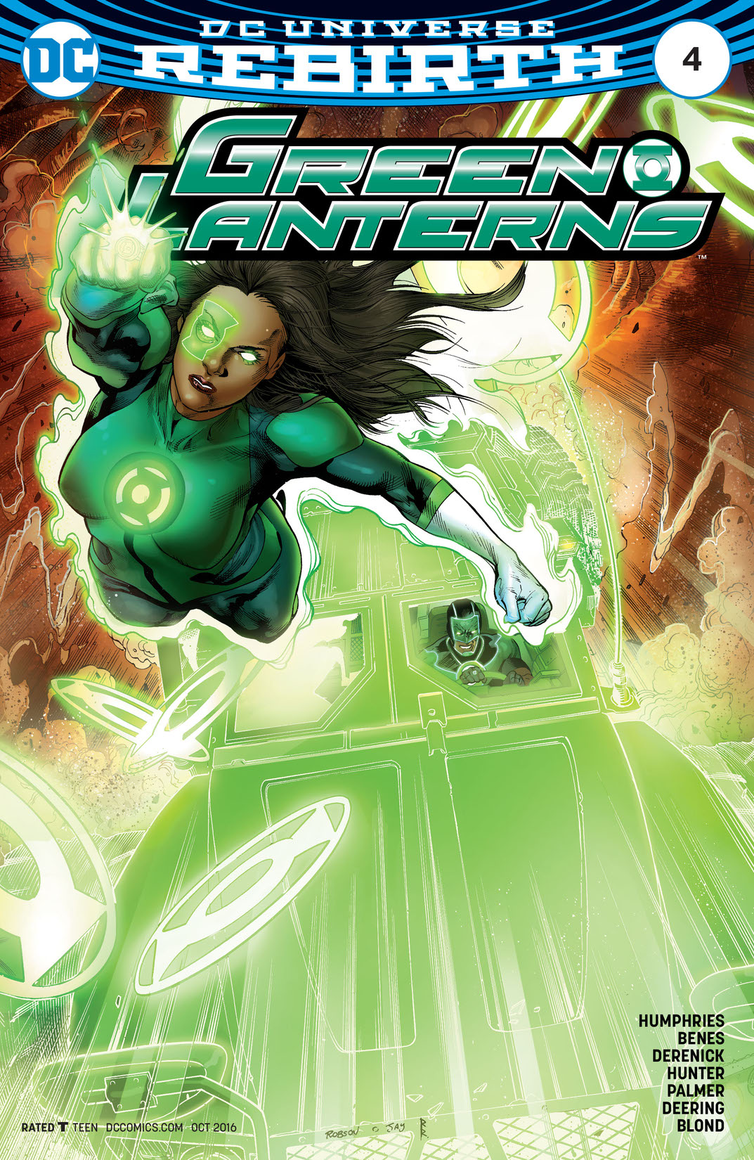 Green Lanterns #4 preview images