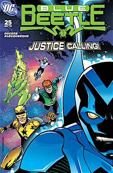 Blue Beetle (2006-) #25 preview images