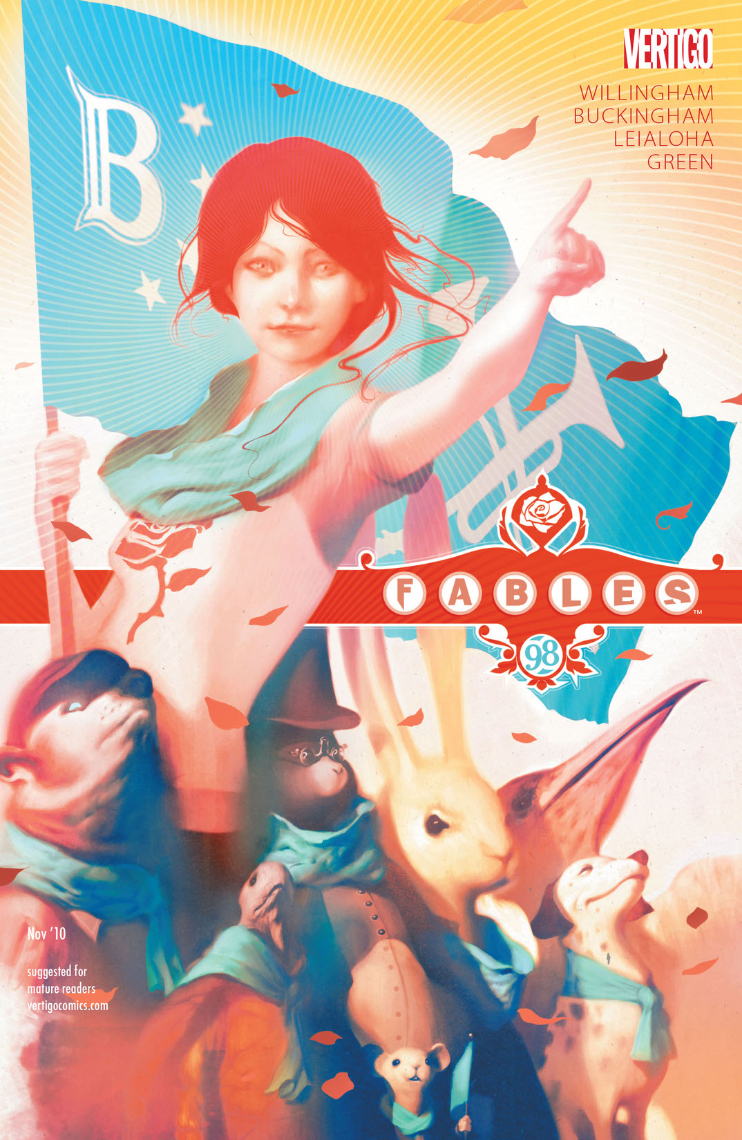 Fables #98 preview images