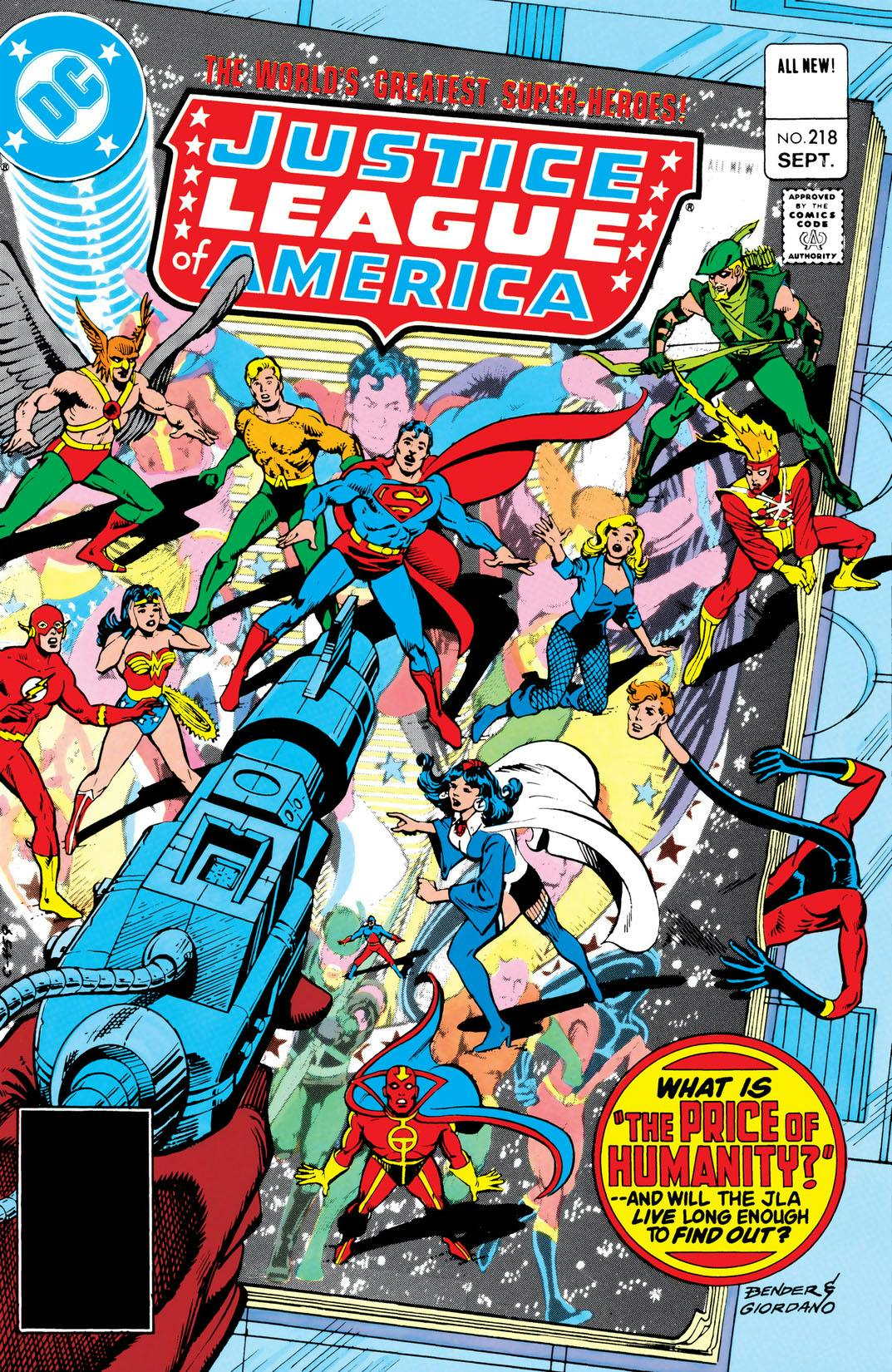 Justice League of America (1960-) #218 preview images
