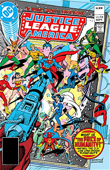 Justice League of America (1960-) #218 preview images