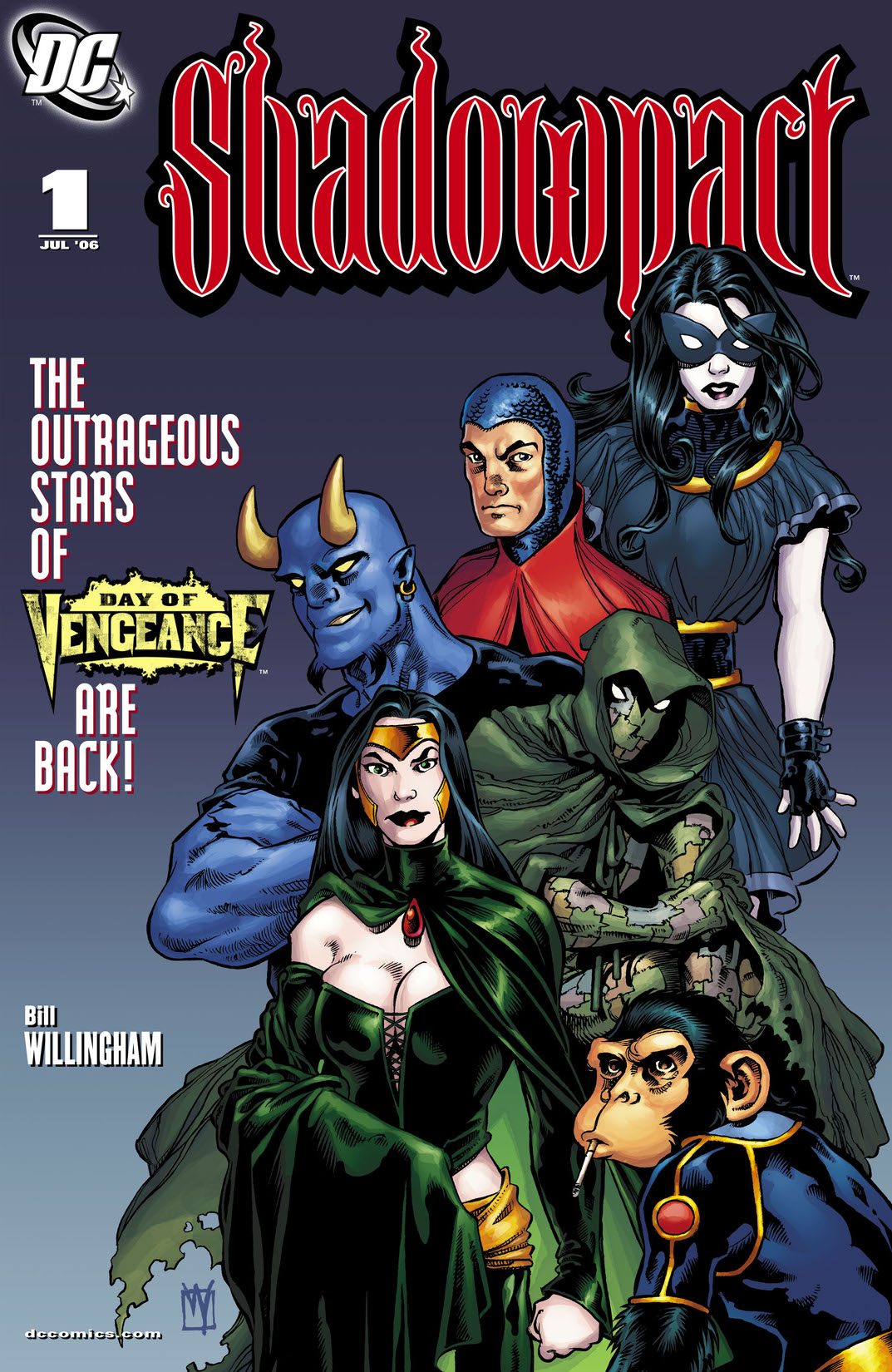 Shadowpact #1 preview images