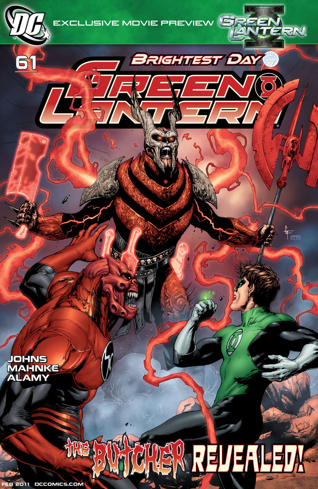 Green Lantern (2005-) #61 preview images
