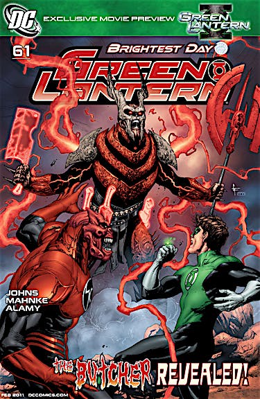 Green Lantern (2005-) #61 preview images