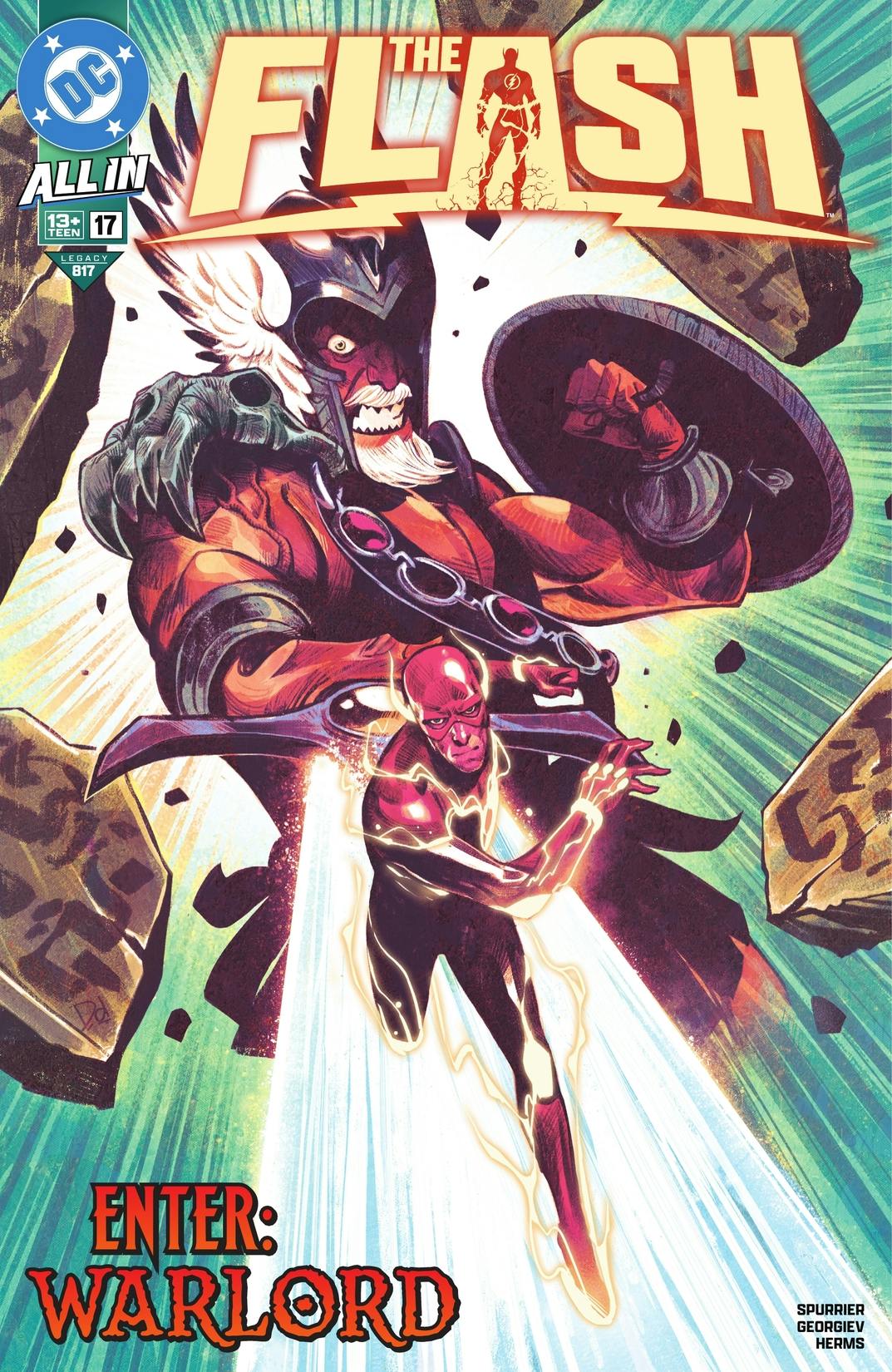 The Flash #17 preview images