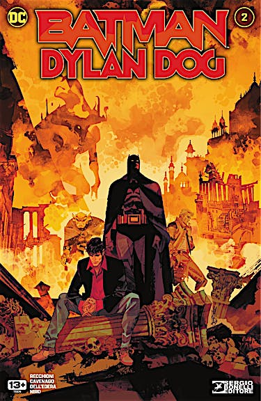 Batman/Dylan Dog #2 preview images