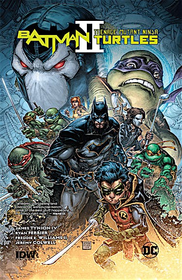 Batman/Teenage Mutant Ninja Turtles II preview images