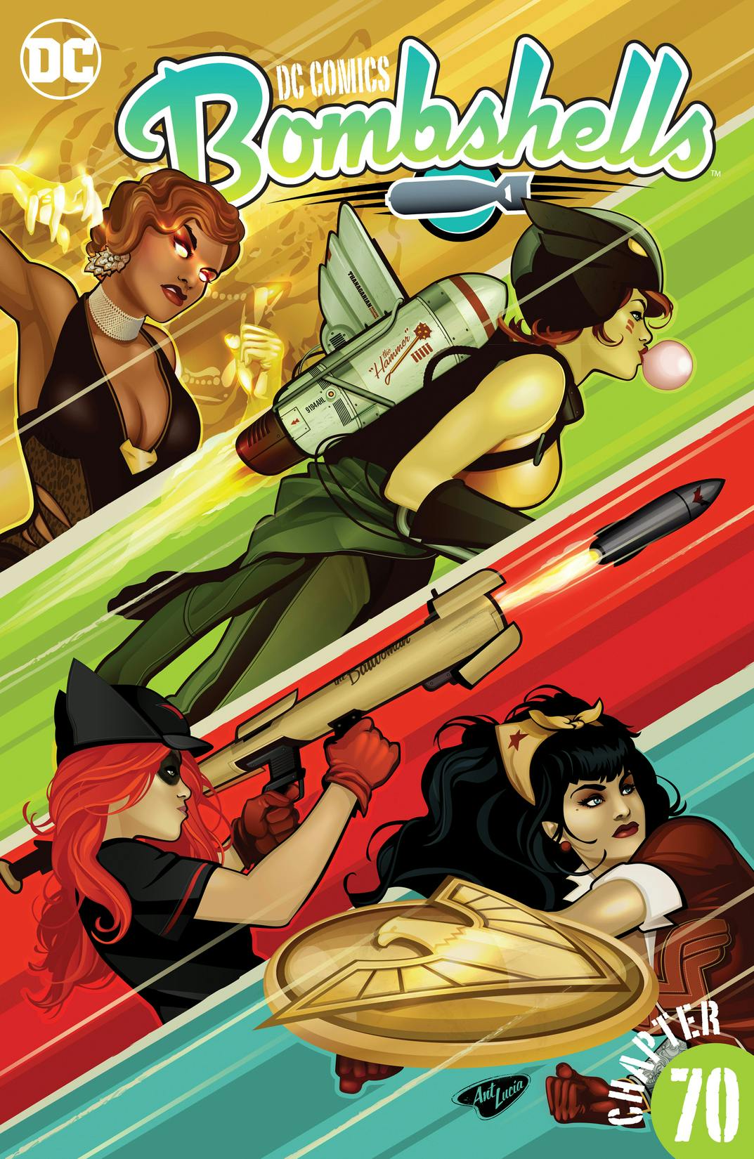 DC Comics: Bombshells #70 preview images