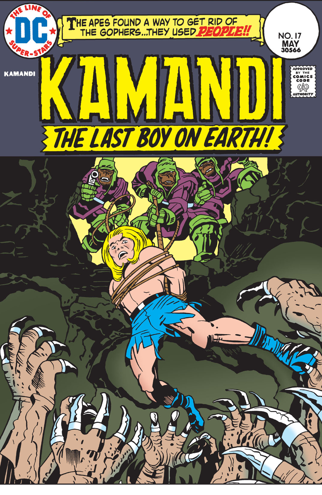 Kamandi: The Last Boy on Earth #17 preview images