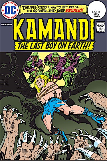 Kamandi: The Last Boy on Earth #17 preview images