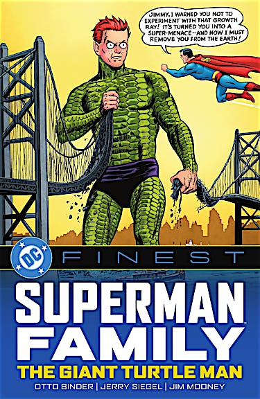 DC Finest: Superman Family: The Giant Turtle Man preview images