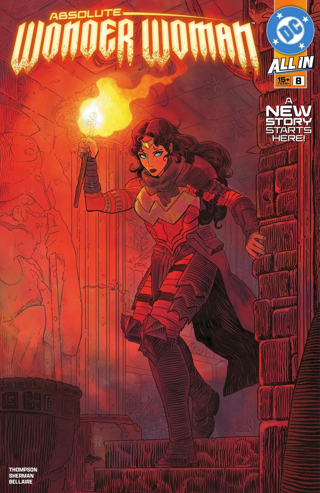 Absolute Wonder Woman #8 preview images