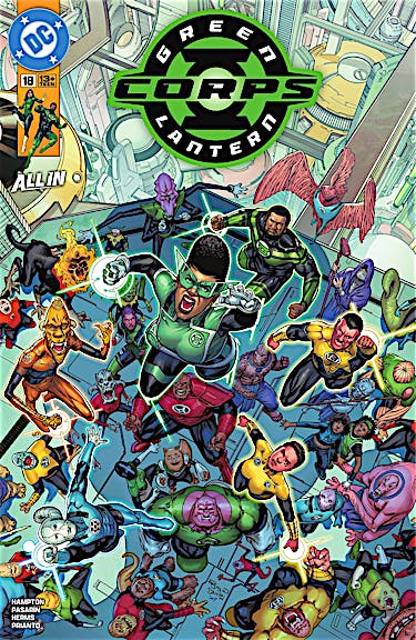 Green Lantern Corps #18 preview images