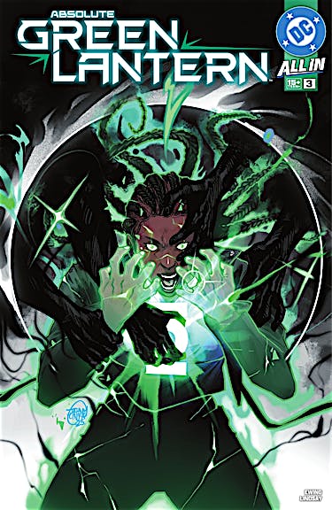 Absolute Green Lantern #3 preview images