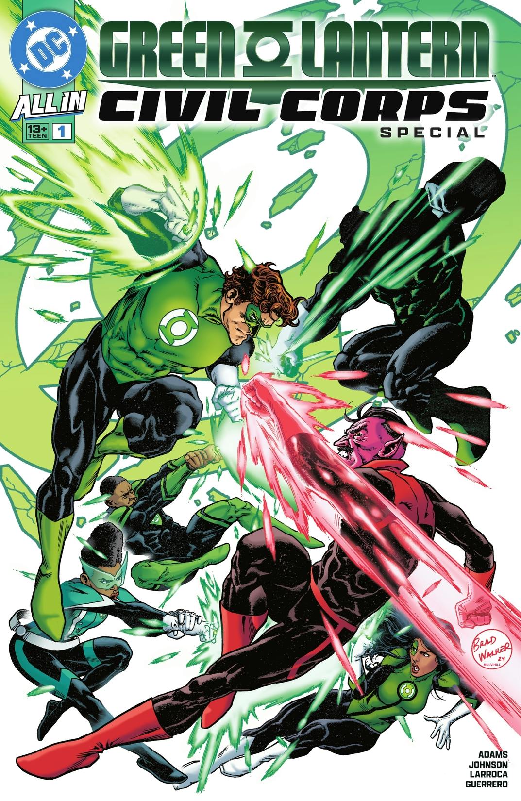 Green Lantern Civil Corps Special #1 preview images