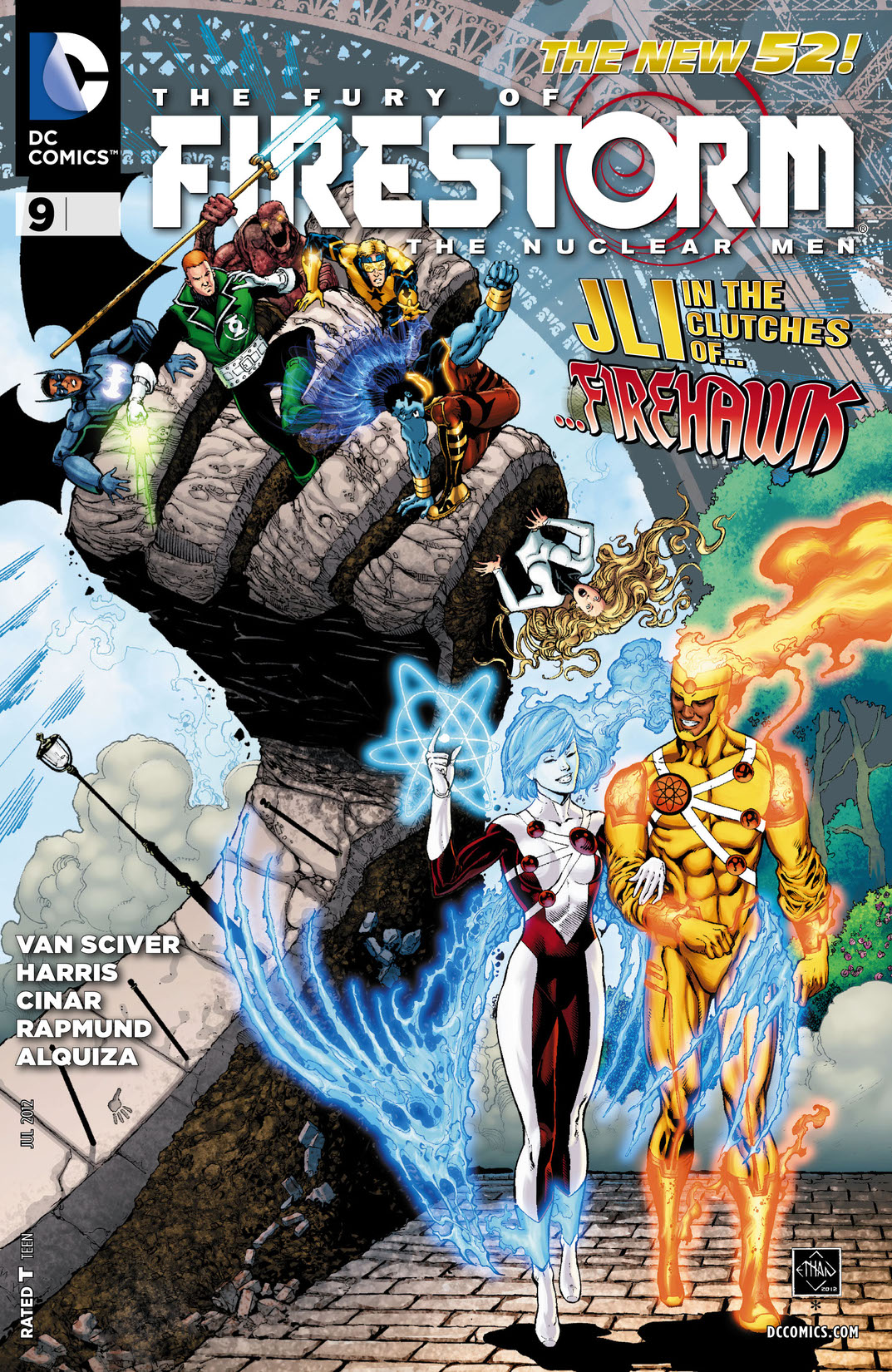 The Fury of Firestorm: The Nuclear Men #9 preview images