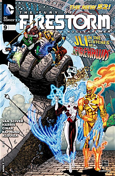 The Fury of Firestorm: The Nuclear Men #9 preview images