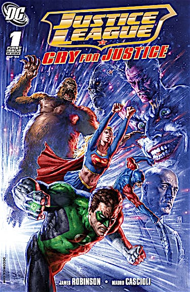 Justice League: Cry for Justice #1