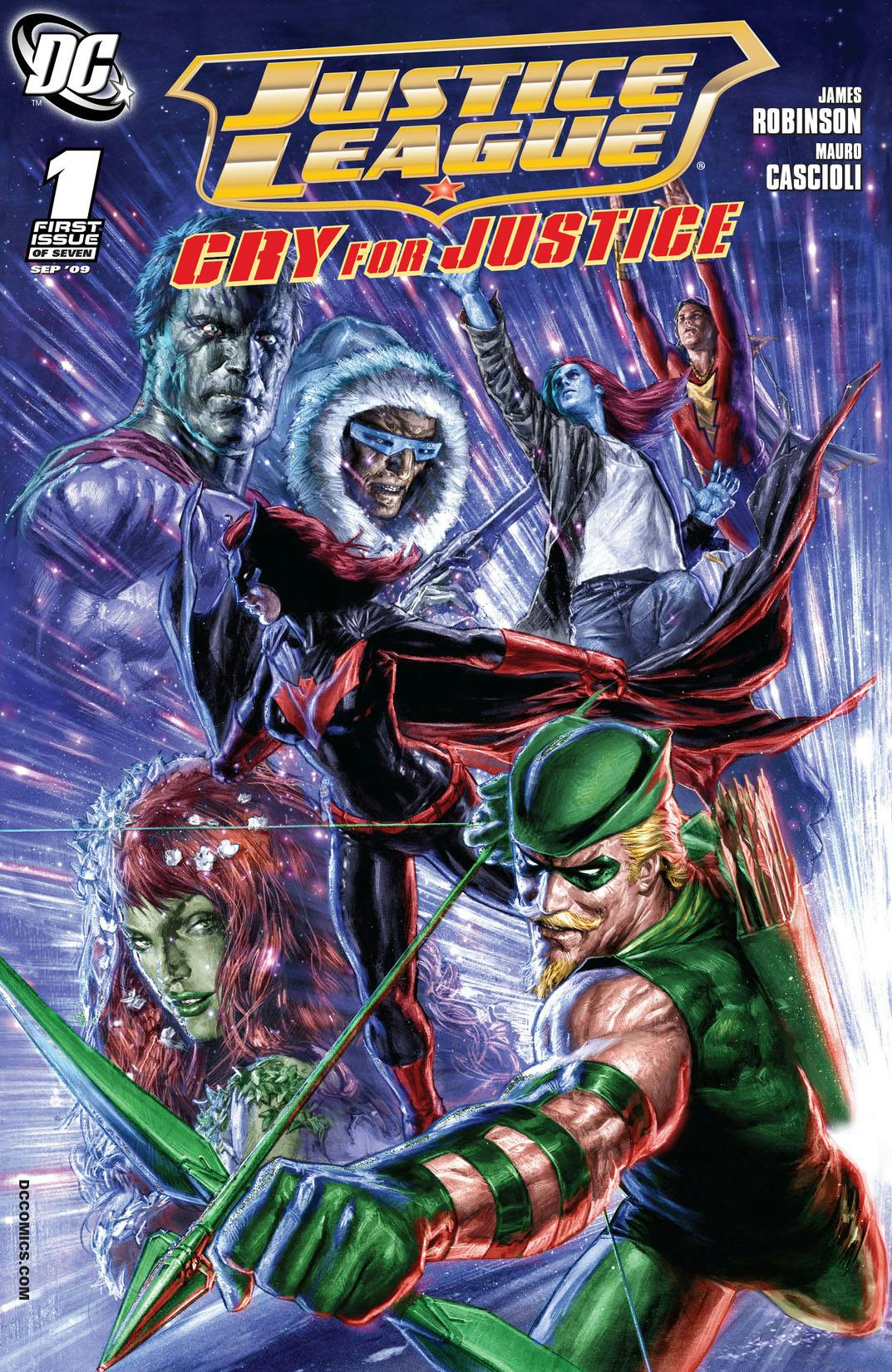 Justice League: Cry for Justice series preview1