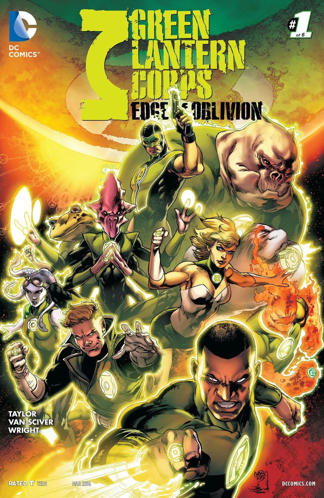 Green Lantern Corps: Edge of Oblivion series preview2