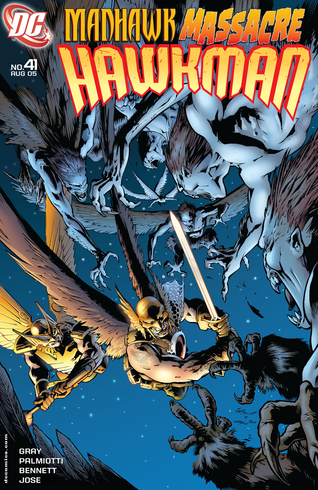 Hawkman (2002-) #41 preview images