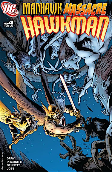 Hawkman (2002-) #41 preview images