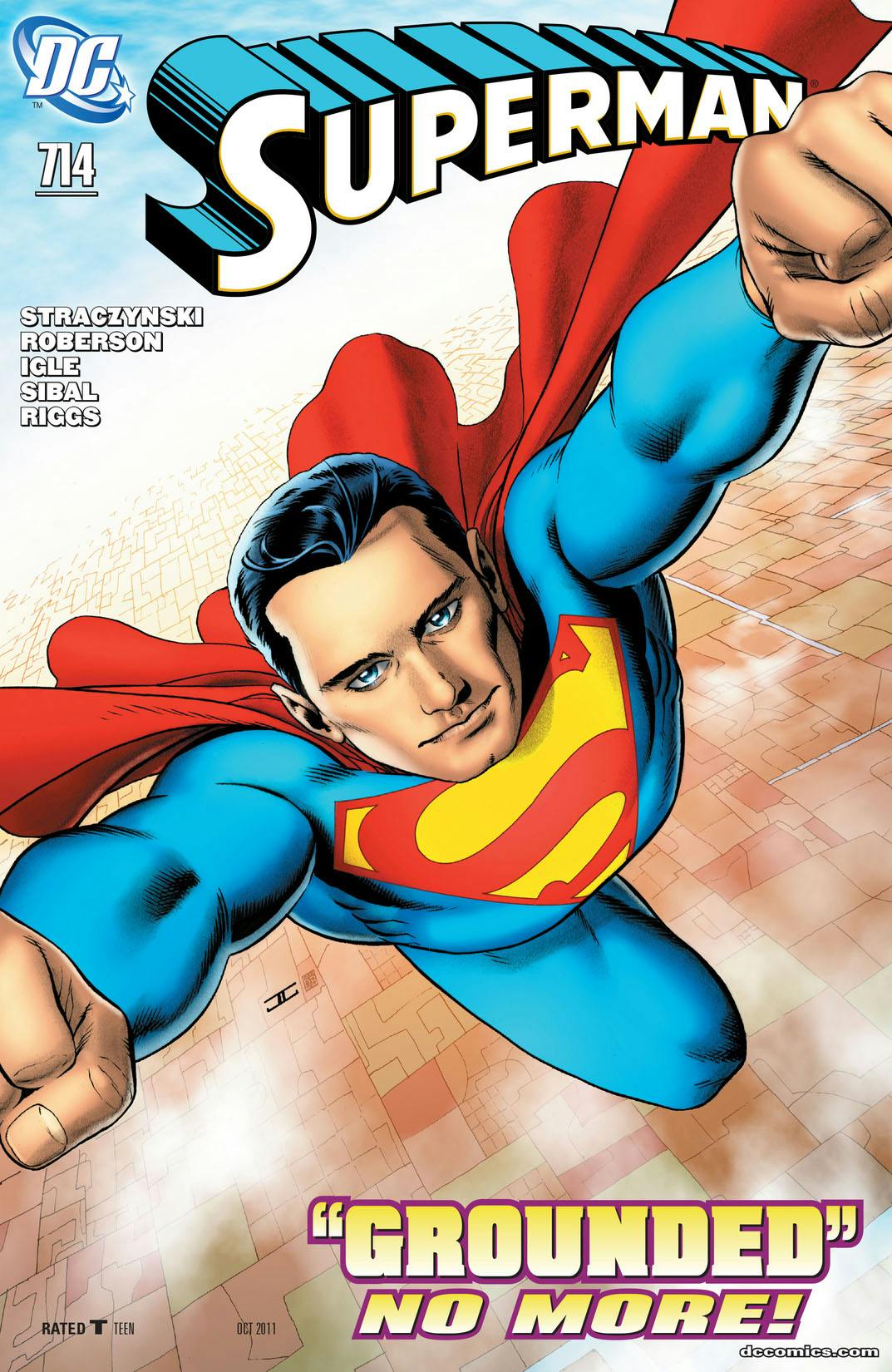 Superman (2006-) #714 preview images