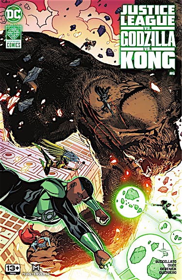Justice League vs. Godzilla vs. Kong #6 preview images