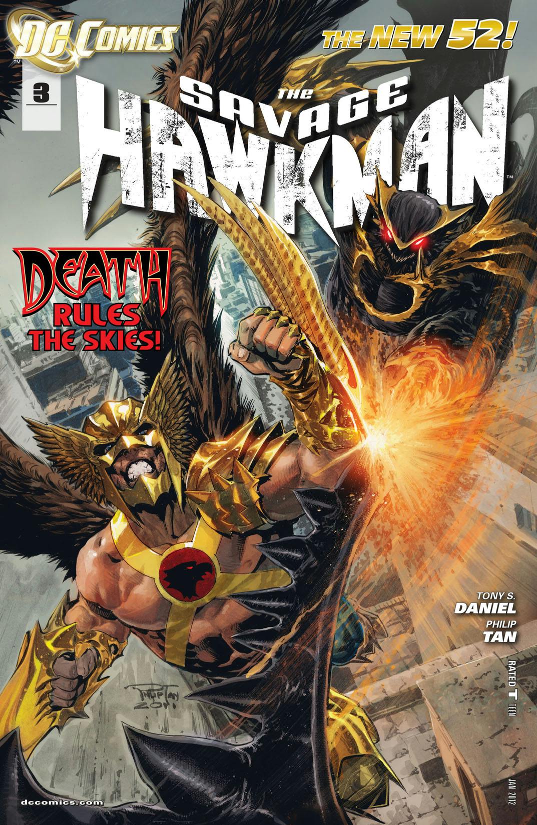 The Savage Hawkman #3 preview images