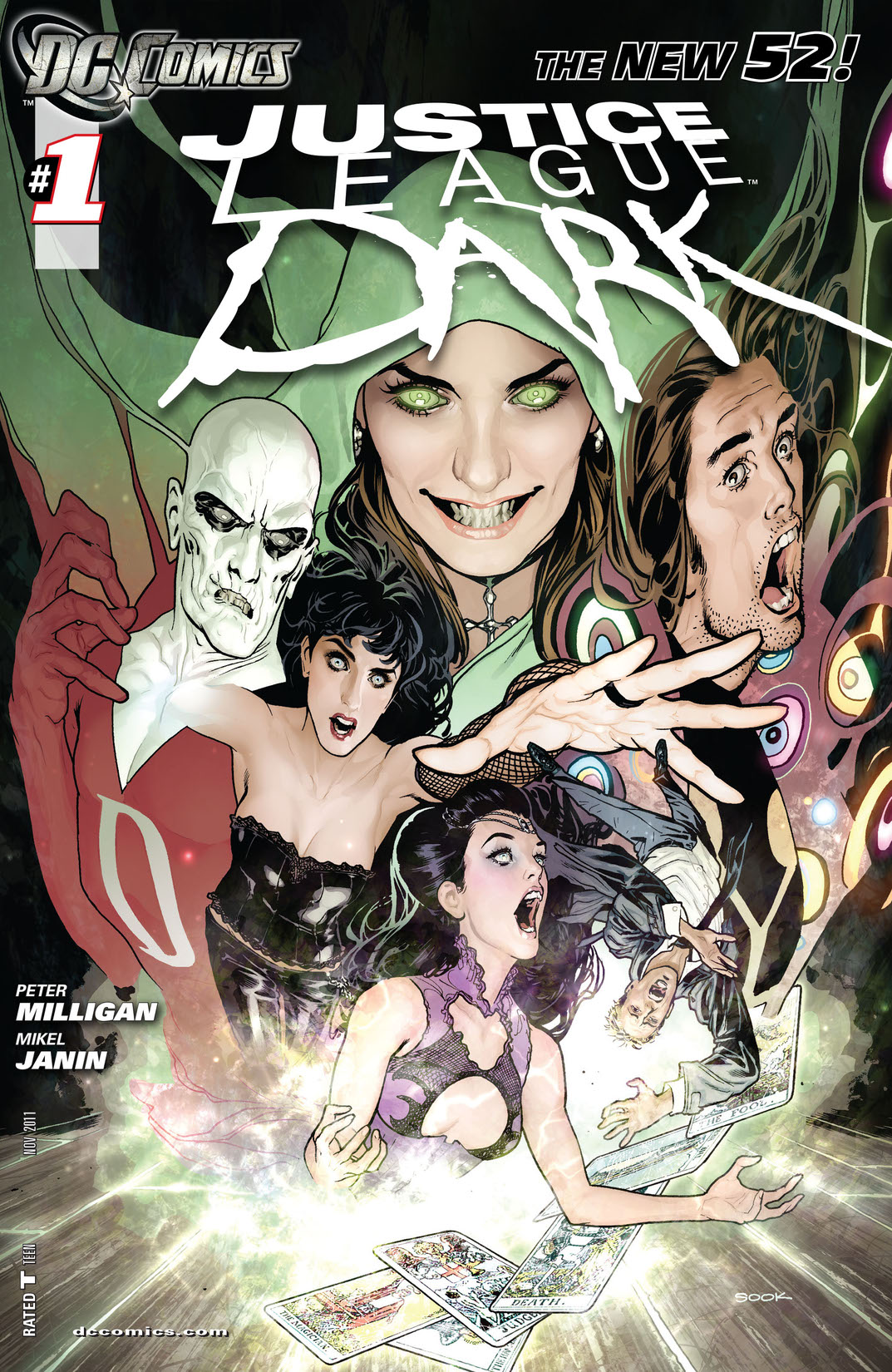 Justice League Dark (2011-) #1 preview images