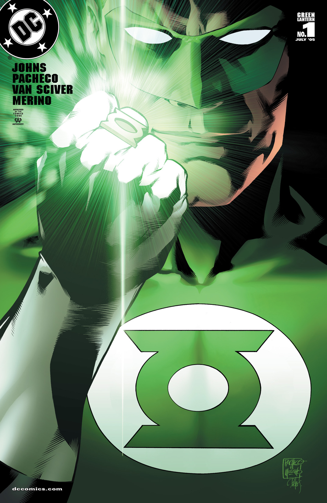 Green Lantern (2005-2011) #1 preview images