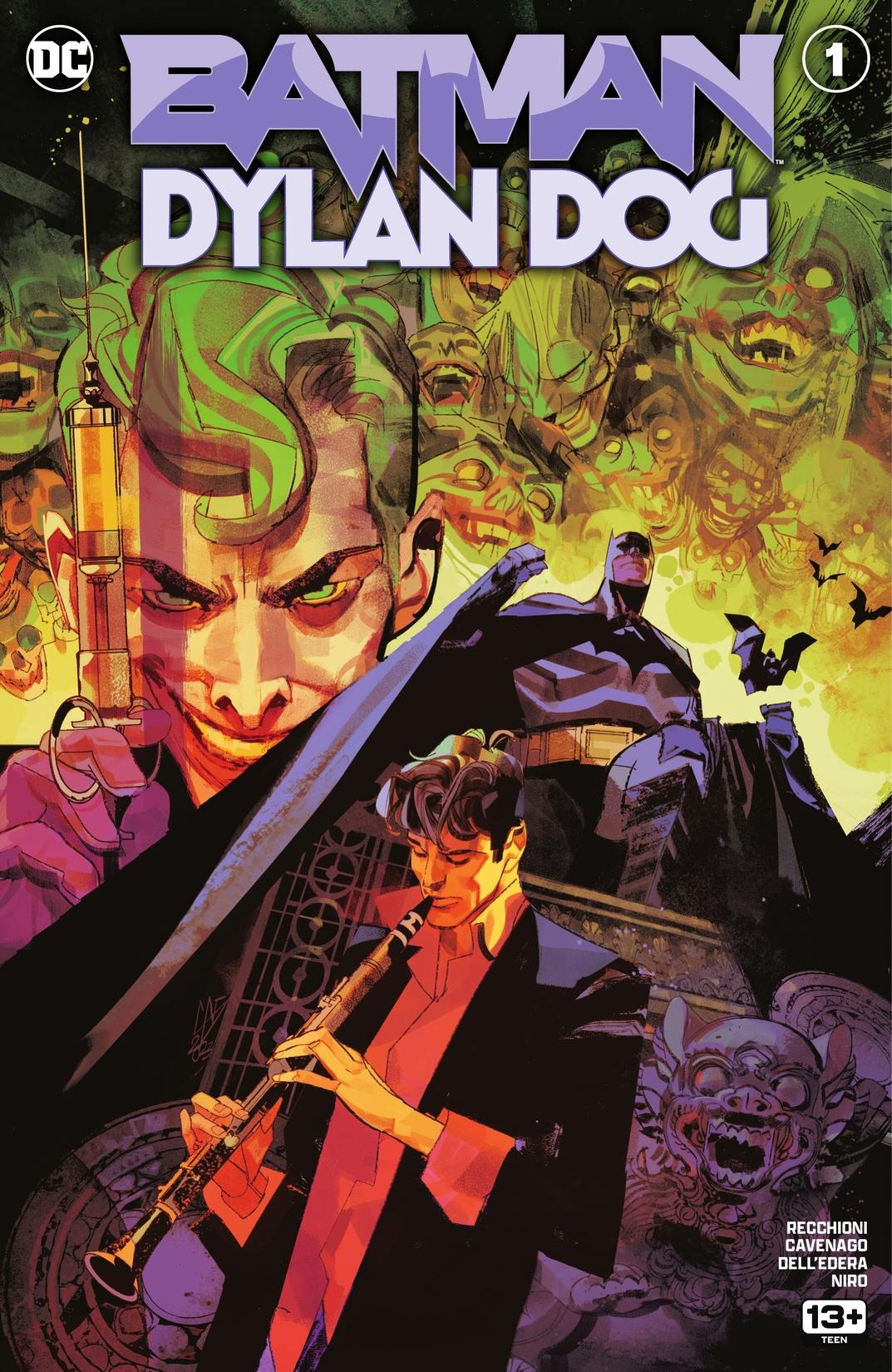 Batman/Dylan Dog #1 preview images