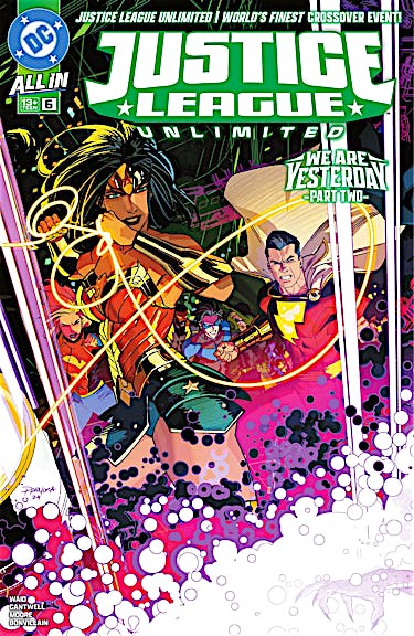 Justice League Unlimited #6 preview images